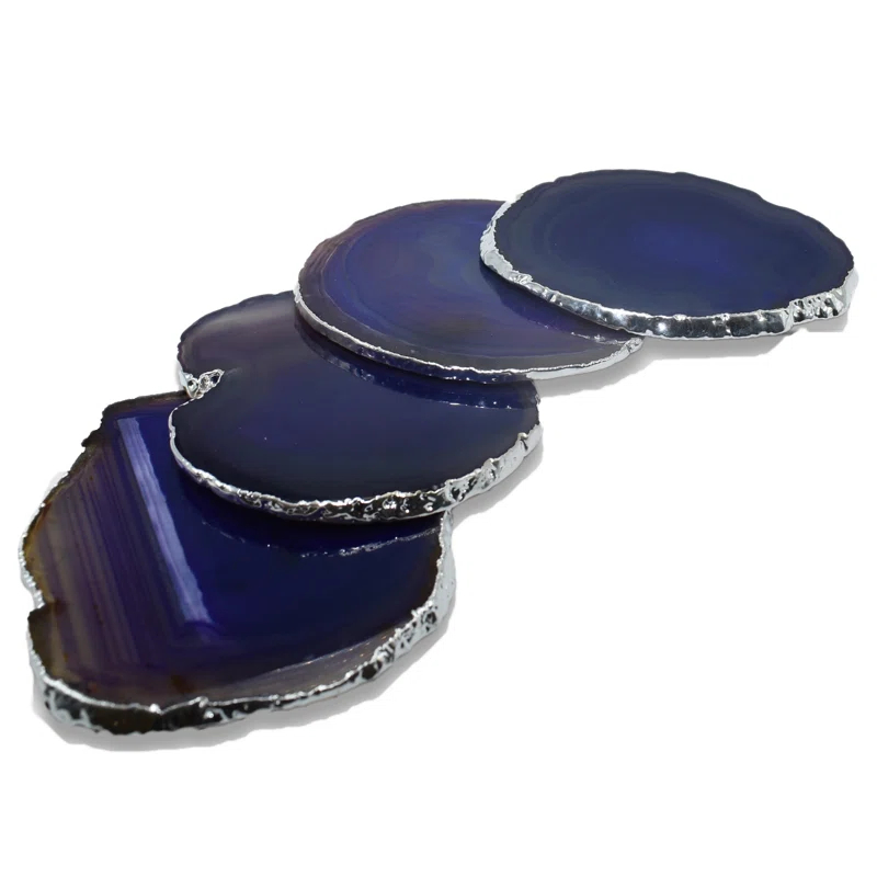 Vandue Corporation Stoneware 4 Piece Coaster Set (Set of 4)