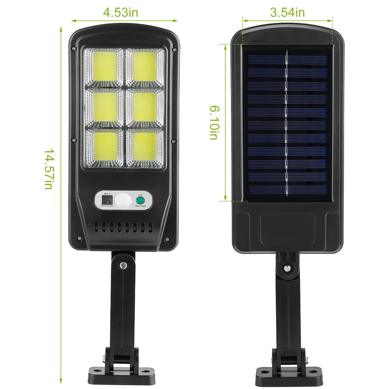 iMounTEK 1 - Head LED Solar Powered Dusk to Dawn Outdoor Security Flood Light with Motion Sensor
