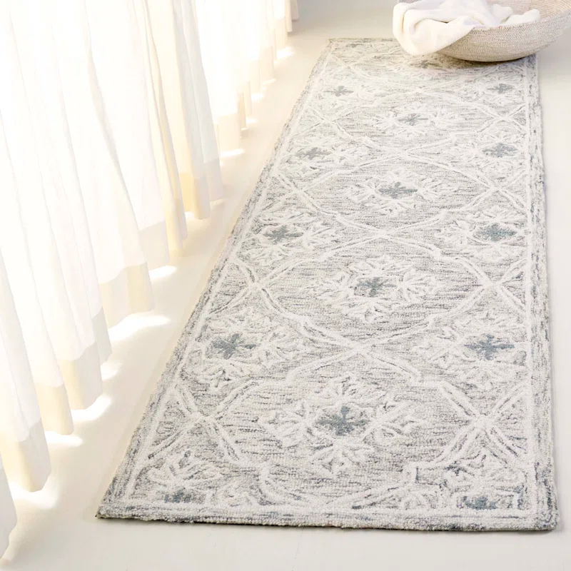 Lauren Ralph Lauren Lauren Ralph Lauren Hand Tufted Wool & Cotton Damask Rug