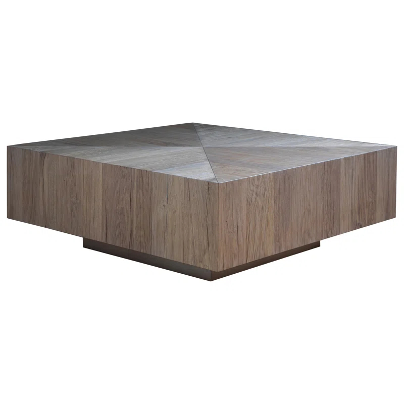 Artistica Home Verite Square Pedestal Coffee Table