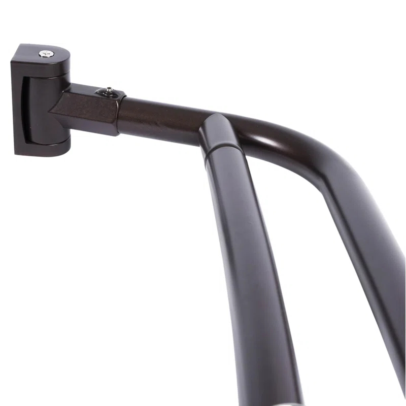 Utility-Sink 70'' Curved Fixed Shower Curtain Rod