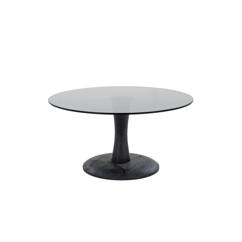 By Boo Boogie Glass Top Coffee Table