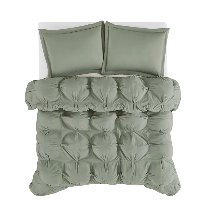 Cloud Puffer Microfiber Comforter Set