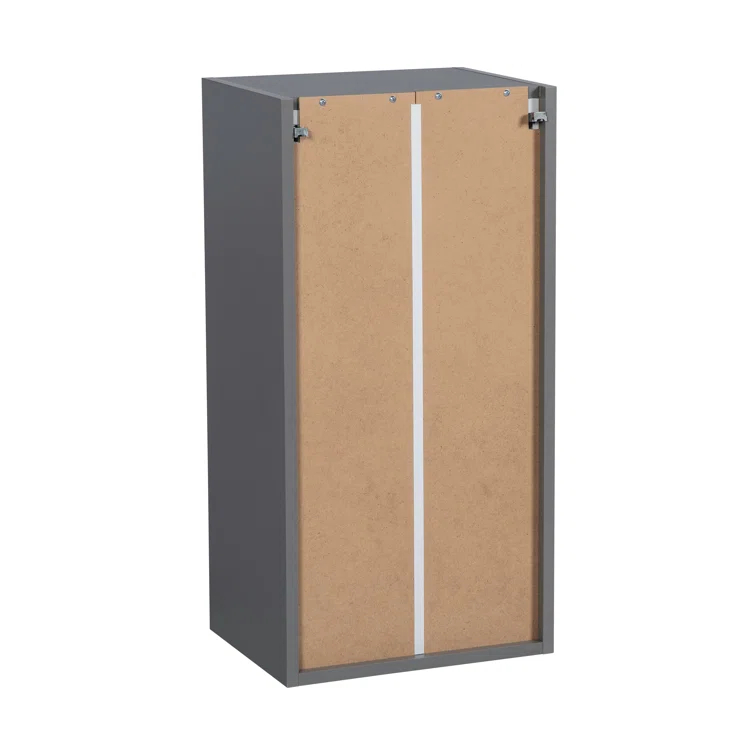 WALLKITCHENS Open Particleboard Standard Wall Cabinet Ready-to-Assemble