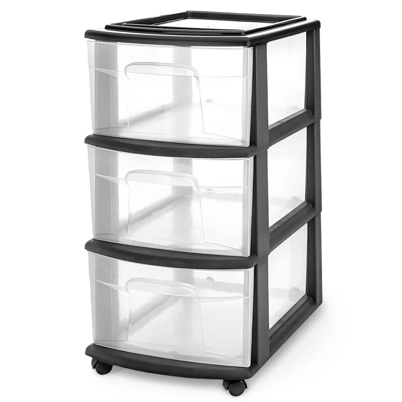 Homz Homz Plastic Drawer Medium Storage Container Tower