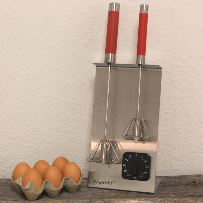BergHOFF BergHOFF 3-Piece Whisk Set with Free Timer