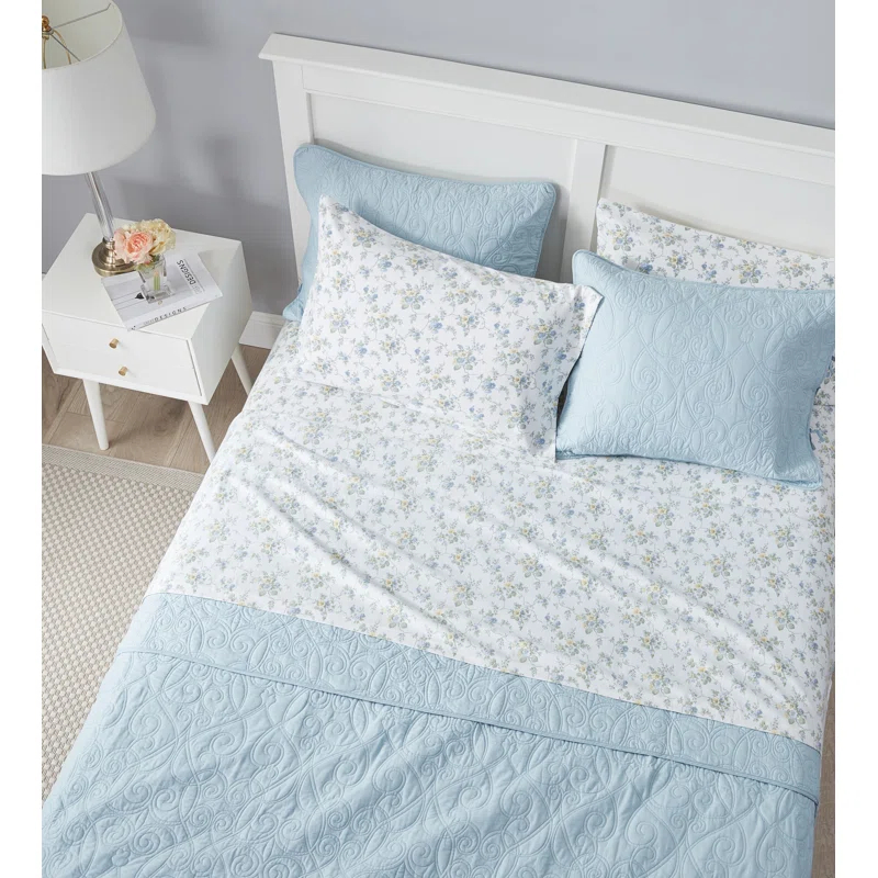 Laura Ashley Laura Ashley Cotton Flannel Cozy Sheet Sets
