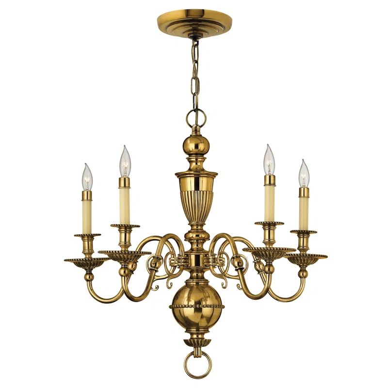 Hinkley Cambridge 5-Light Candle Single Tier Chandelier