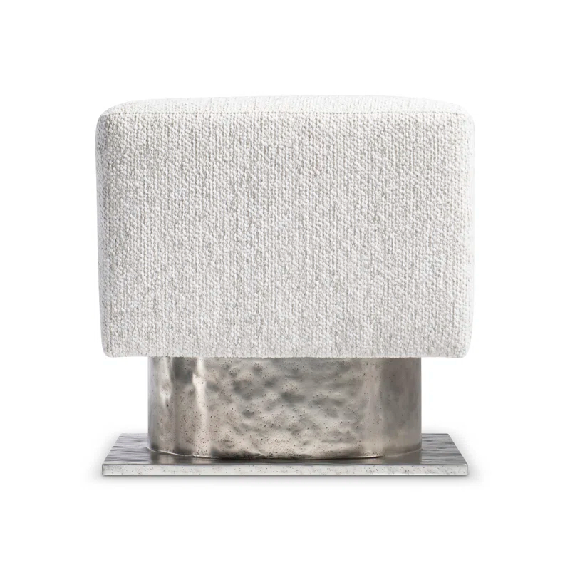 Bernhardt Prado Aluminum Accent Stool