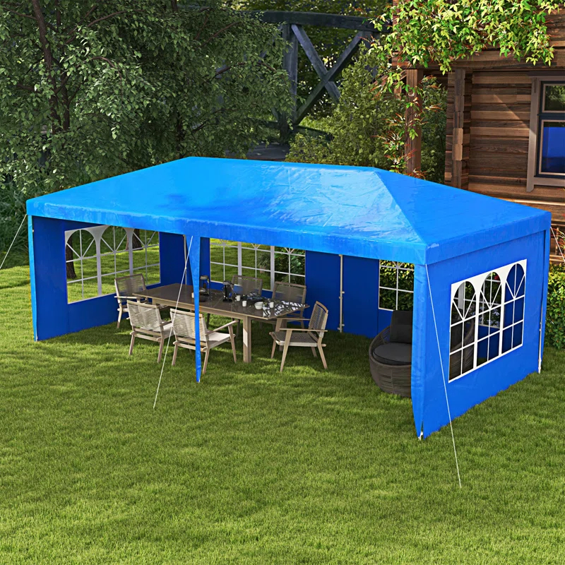 wendeway Outsunny 9.6' X 19' Large Party Tent
