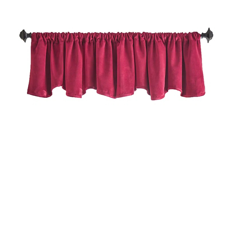 Lucca Velvet Solid Max Blackout Rod Pocket Curtain Panel