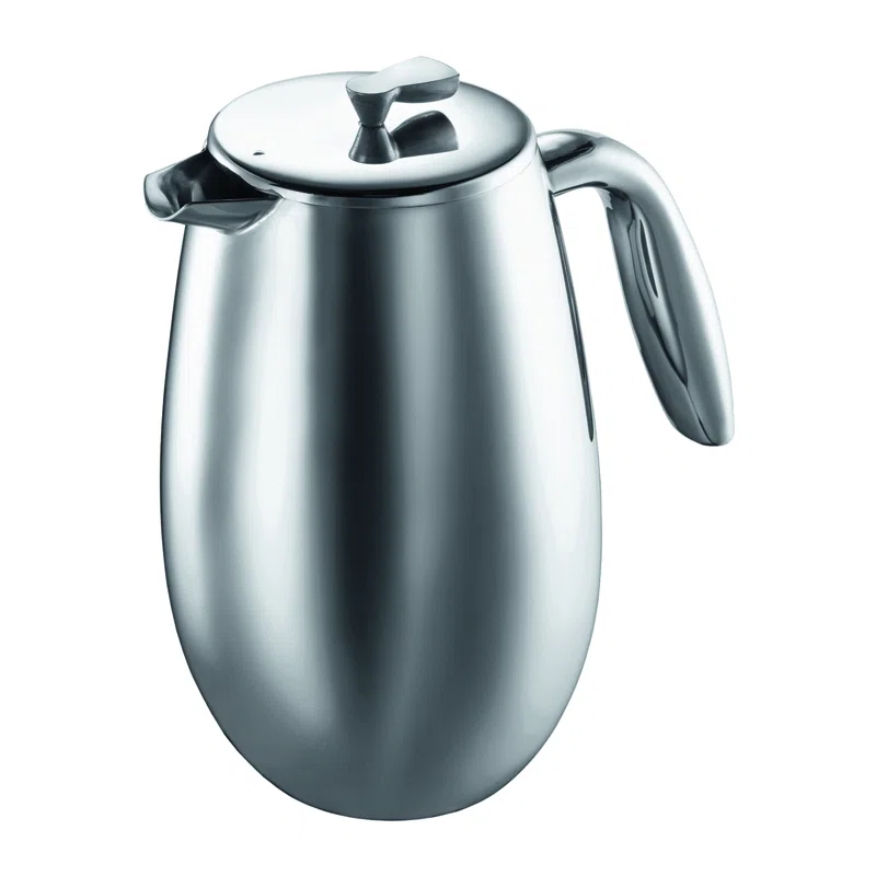 Bodum 1308-16 Bodum Columbia Double Wall Stainless Steel French Press Coffee Maker