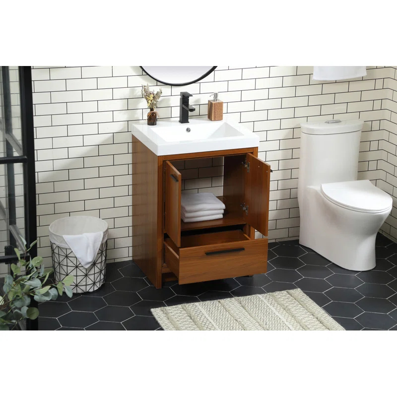 Elegant Kitchen and Bath Elegant Kitchen and Bath 24 Inch Single Bathroom Vanity