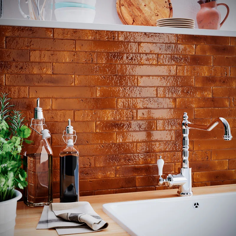 Virtuo 1.45" x 9.21" Ceramic Bullnose Tile Trim