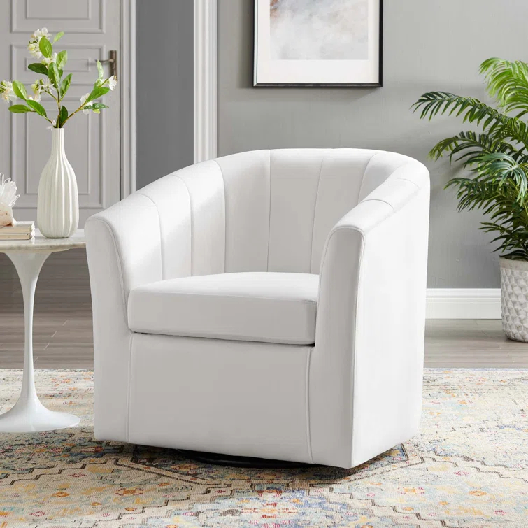 Modway Modway Prospect Performance Velvet Swivel Armchair