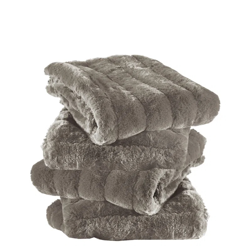 Home Soft Things Super Mink Pillow Cover (Set of 4)