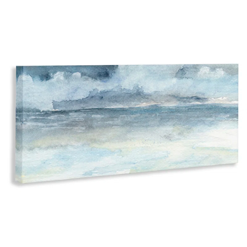 Stupell Industries Abstract Cloudy Ocean Waves by Regina Moore - Painting