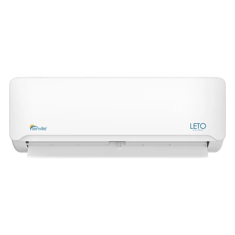 Senville Senville 24000 BTU Wi-Fi Connected Ductless Mini Split Air Conditioner for 1400 Square Feet with Heater and Remote Included