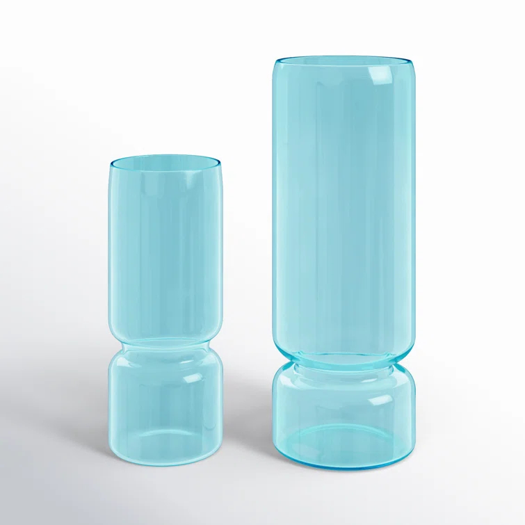 Nerissa Glass Table Vase (Set of 2)