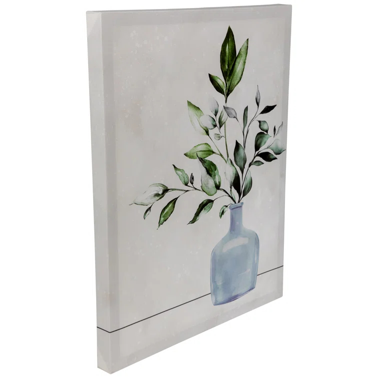 Northlight Seasonal Plants & Flowers Wall Decor on Canvas