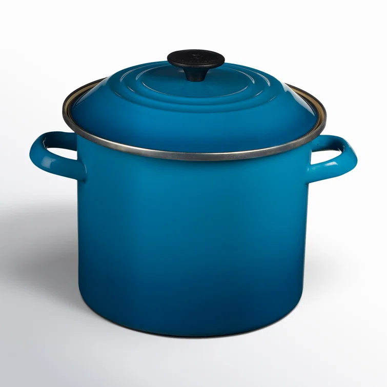 Le Creuset Enamel on Steel Stockpot with Lid