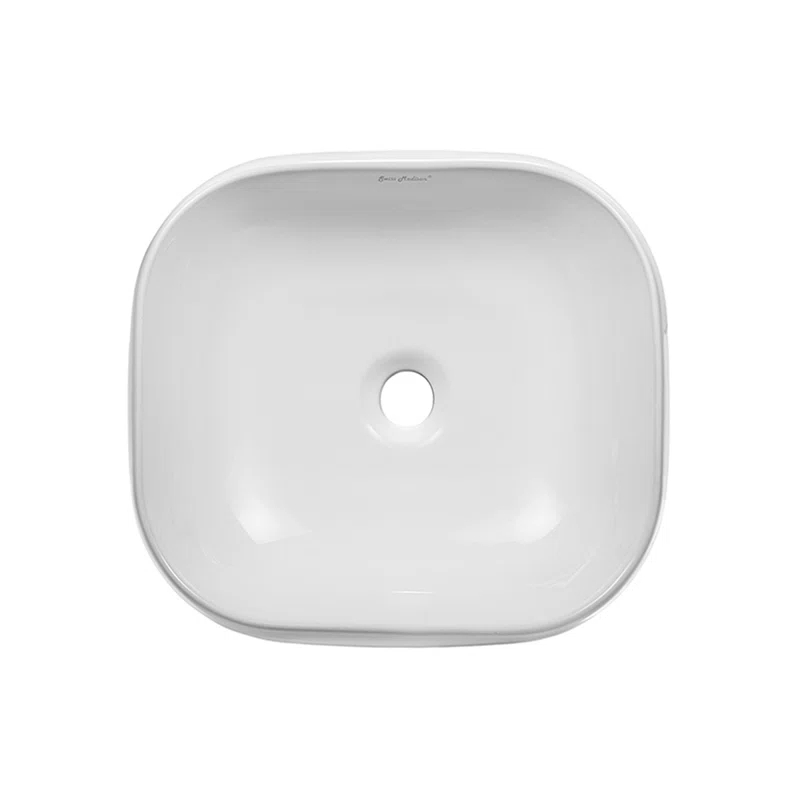 Swiss Madison SM-VS273 Château 18 Square Ceramic Vessel Sink