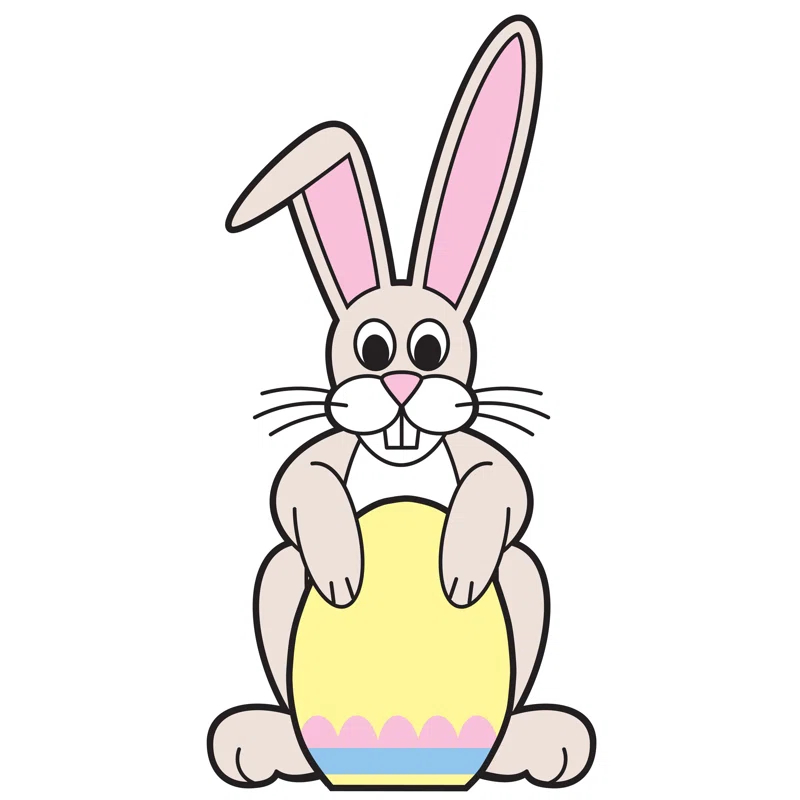 Advanced Graphics Easter Bunny Life-Size Cardboard Stand-Up