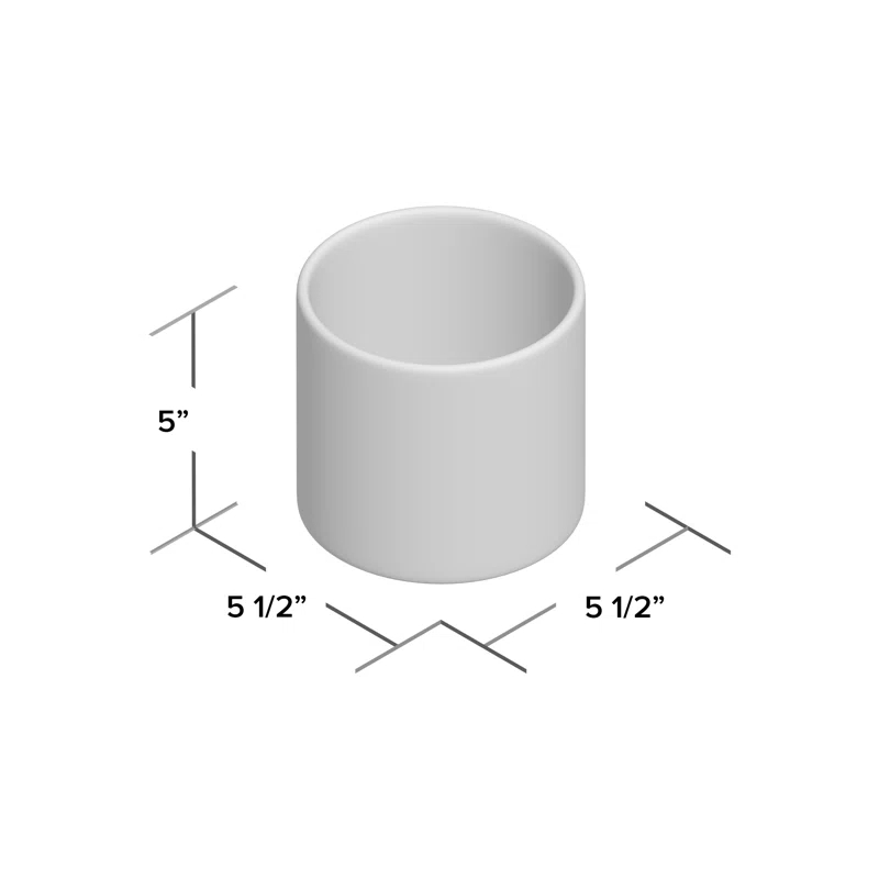 Wrought Studio™ Ceramic Cylinder Table Vase & Reviews | Wayfair