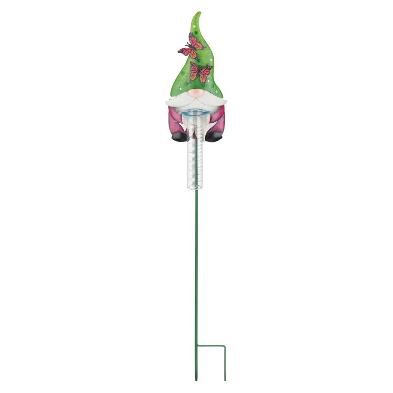 Regal Art & Gift Weather Resistant Metal Rain Gauge