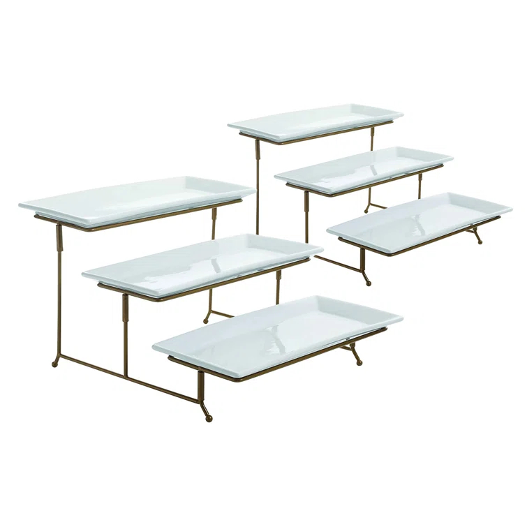Gibson Metal 3 Specialty Serving (Set of 2)