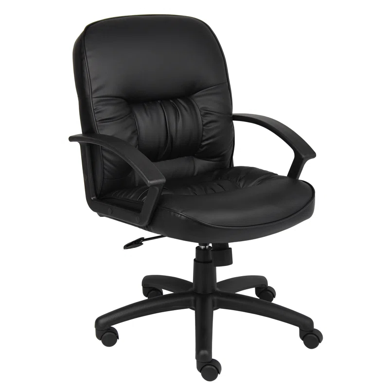 Boss Office Products Ergonomic Vinyl Executive Chair