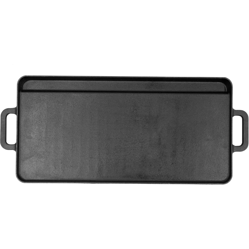 Pit Boss Pit Boss Cast Iron Rectangular Reversible Grill and Griddle Pan