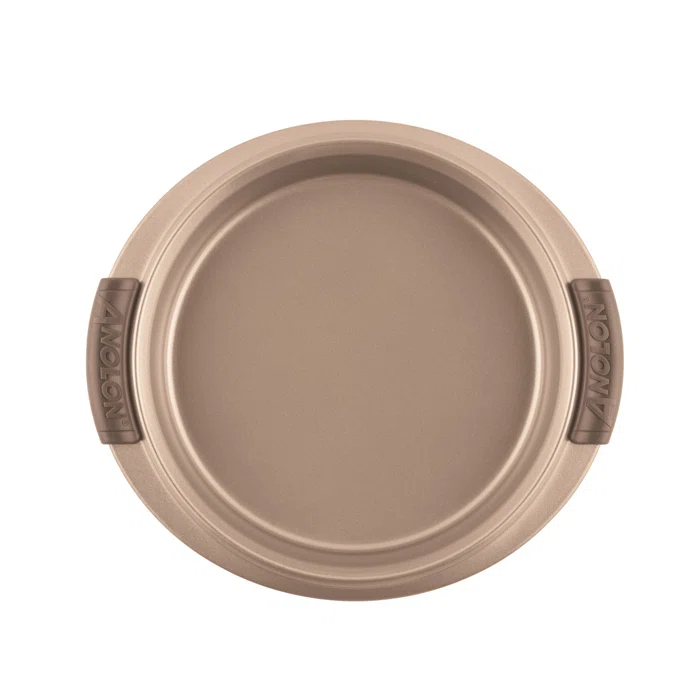 Anolon Anolon Advanced Bakeware Nonstick Round Cake Pan/Baking Pan with Silicone Grips