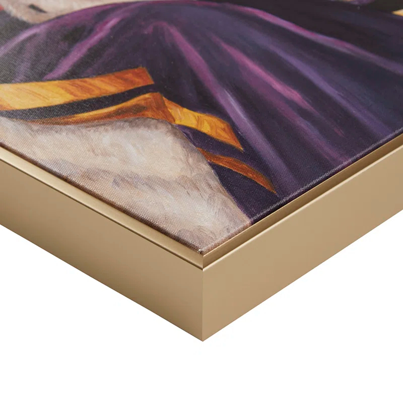 Gracie Mills Gracie Mills Mcbride Pet Framed Canvas Wall Art