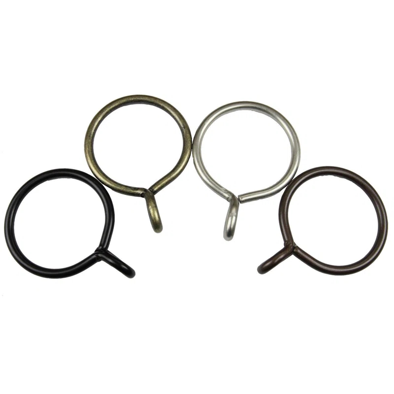 Rod Desyne Steel Curtain Rings (Set of 10)