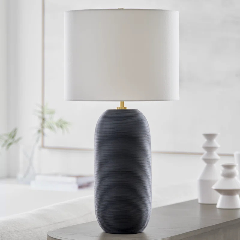 Everly Quinn Ceramic Table Lamp