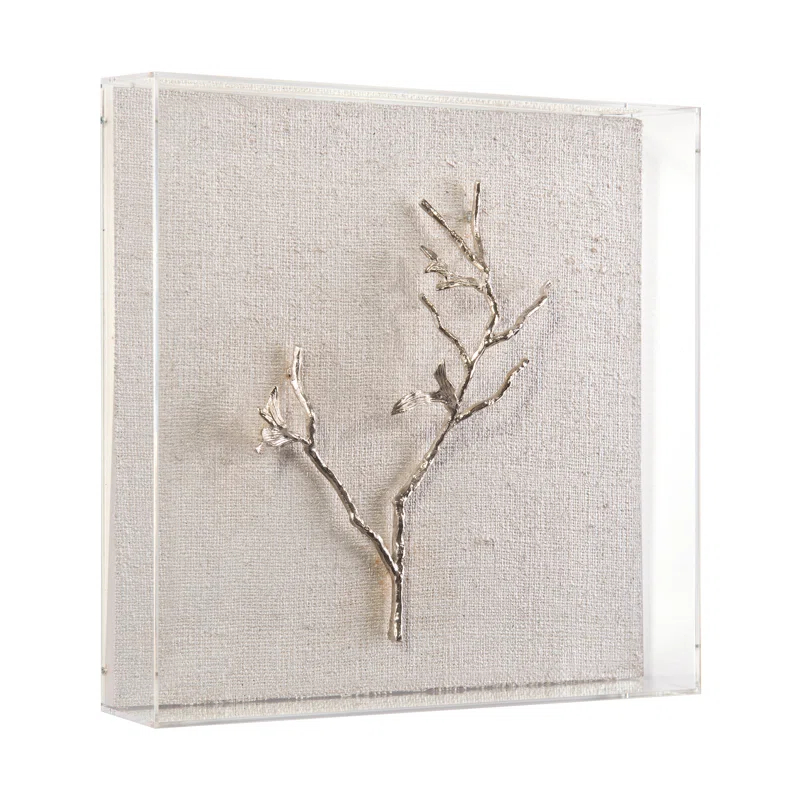 John-Richard Glam Plants & Flowers Wall Decor on Metal