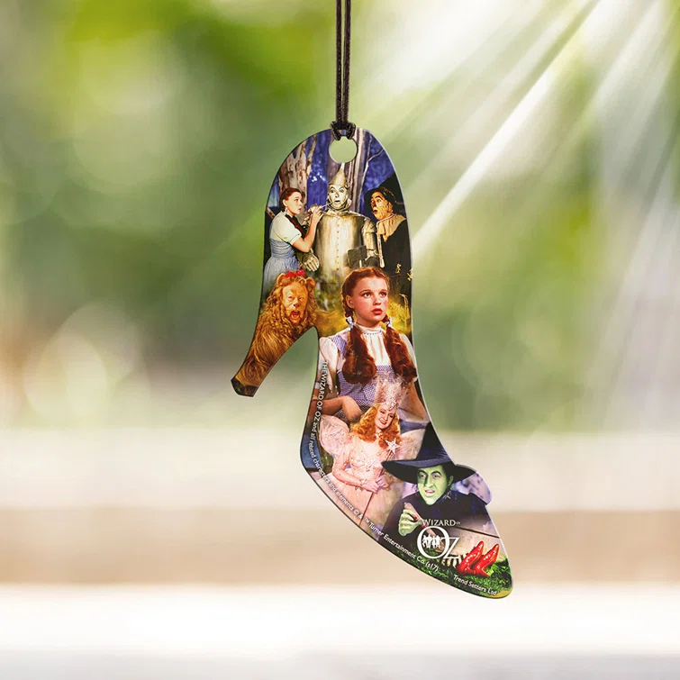 Trend Setters Wizard of Oz Ruby Slipper Hanging Acrylic Shaped Print