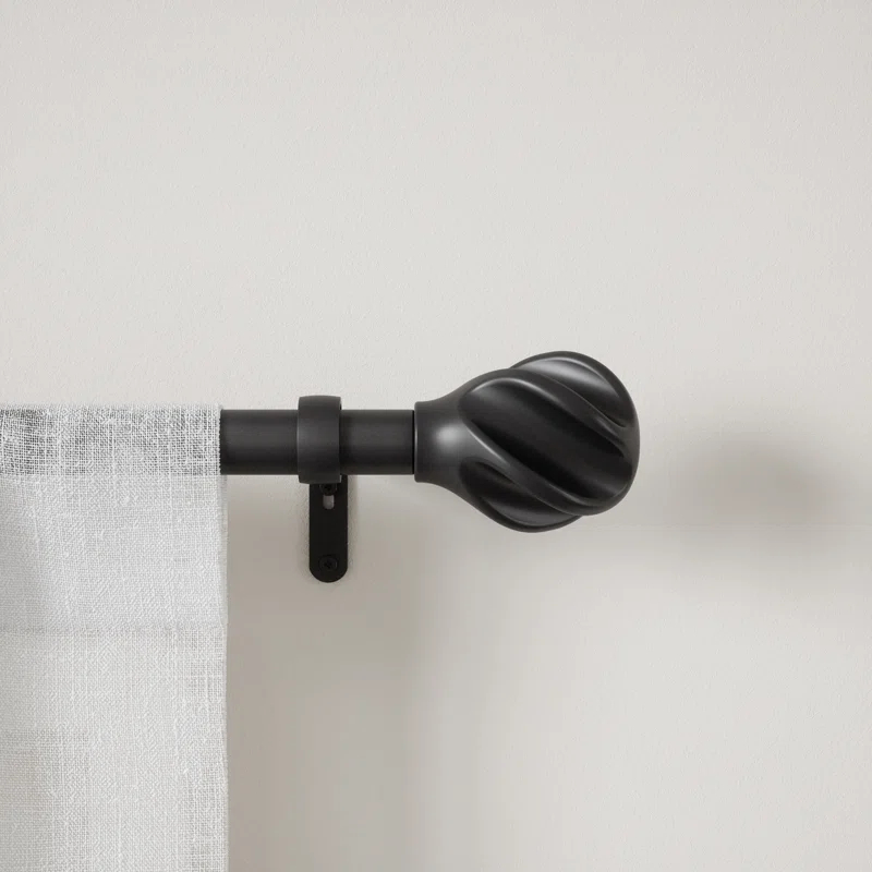 Umbra Steel Adjustable Single Curtain Rod