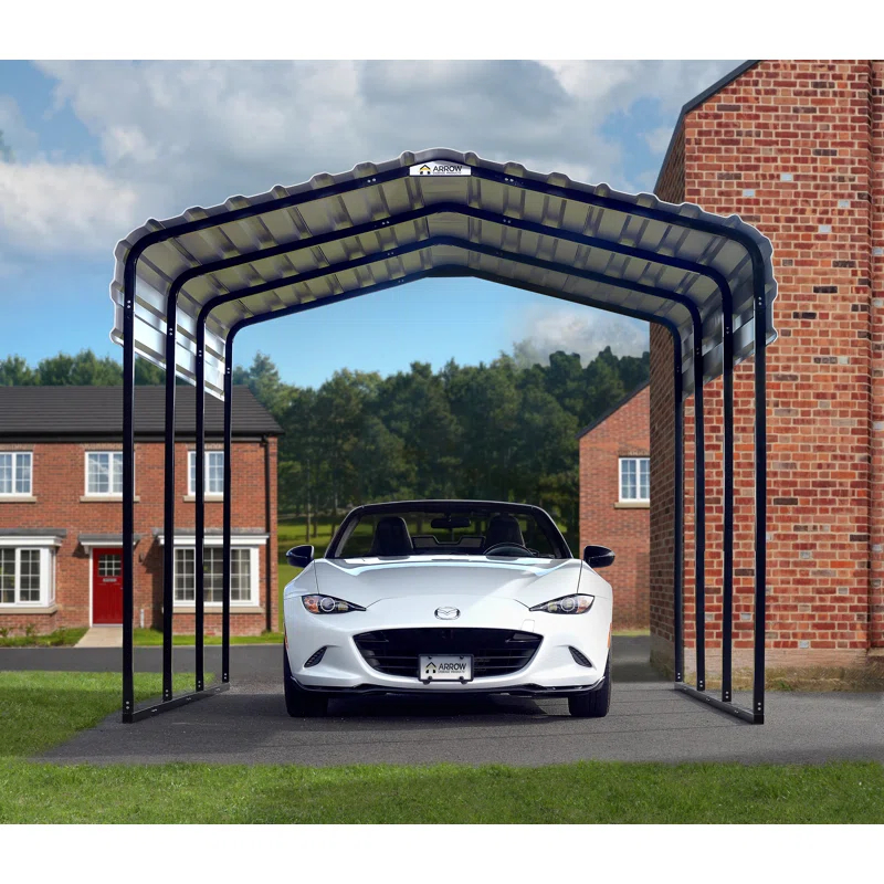 Arrow Carport, 10 ft. x 15 ft. x 9 ft.