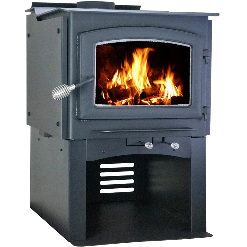 Comfort Glow Comfort Glow Wood Burning Stove, Heats Up To 3,200 Sq Ft, Fits 22" Log