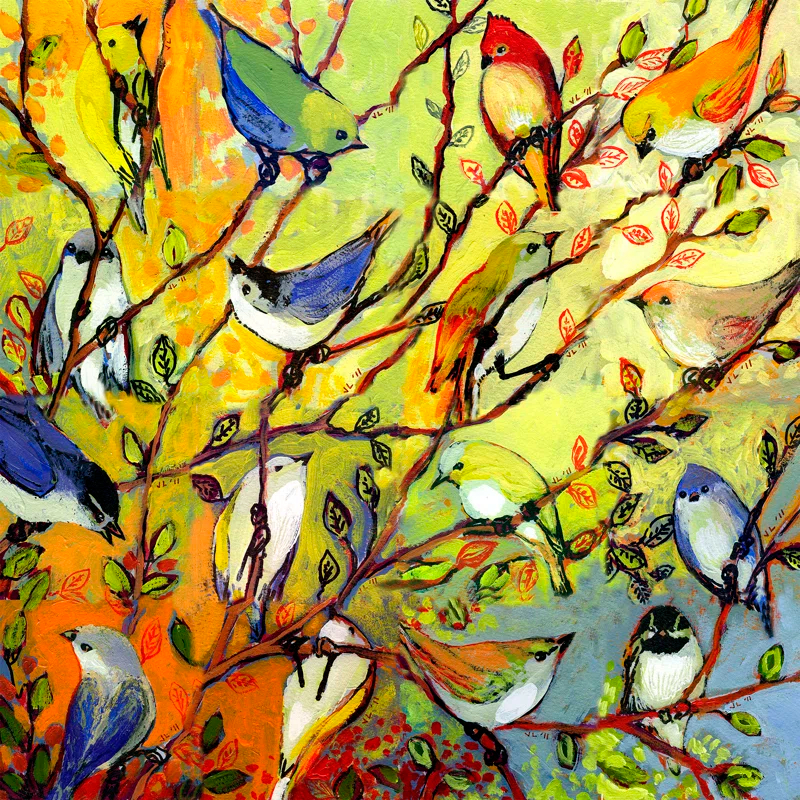 West of the Wind Outdoor Canvas Art All-Weather Canvas Animals Wall Decor