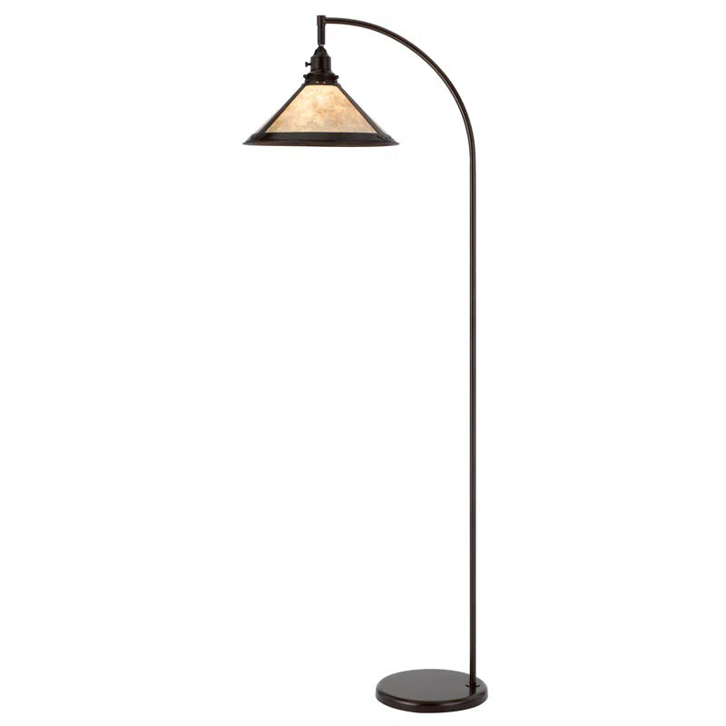 Williston Forge Drena 65'' Arched Floor Lamp