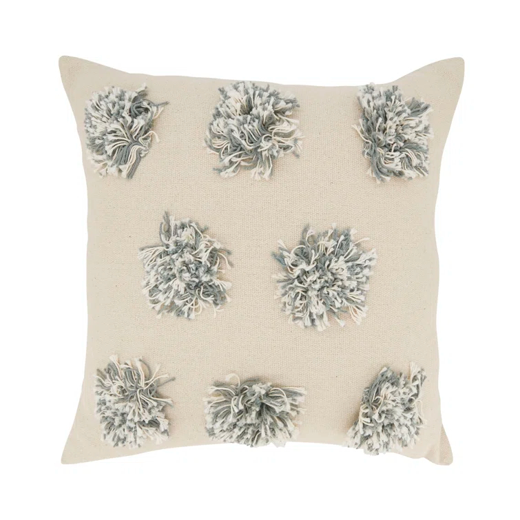 Saro Klani Collection Cotton Pillow Cover | Wayfair