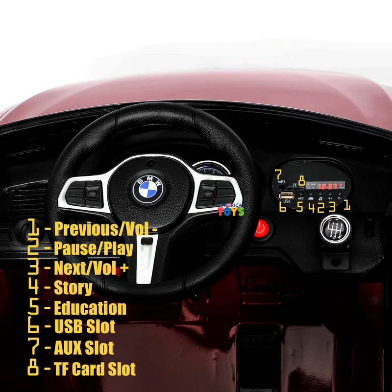 Americas Toys Project Ride On Car With Leather Seat