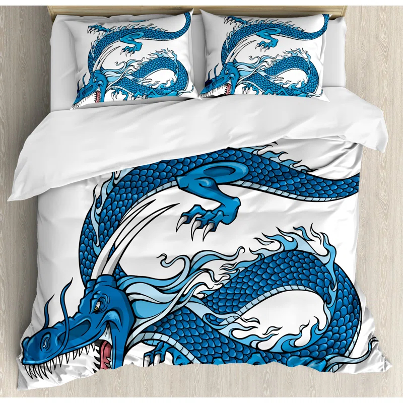 Ambesonne Eclectic Duvet Cover Set