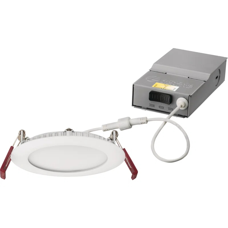 Wafer 4'' Dimmable Air-Tight LED Canless Recessed Lighting Kit