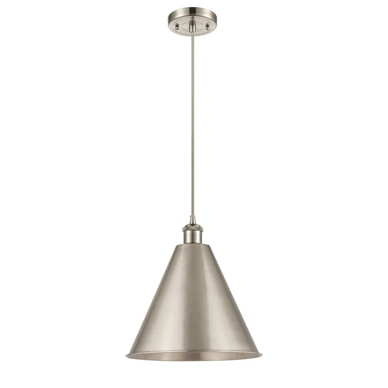 Innovations Lighting Ballston Cone 1 - Light Single Drop Pendant Pendant
