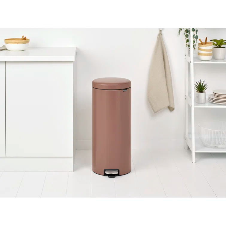 Brabantia NewIcon Step On Trash Can, 8 Gallon (30 Liter)