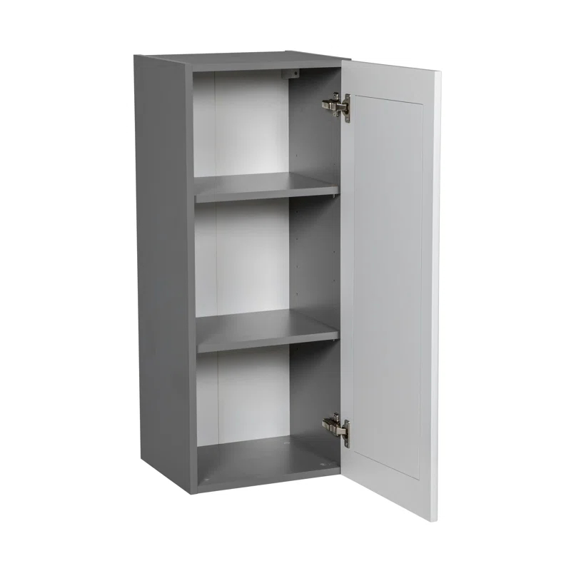 WALLKITCHENS Open Particleboard Standard Wall Cabinet Ready-to-Assemble